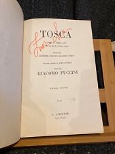 Puccini tosca partition d'occasion  Rennes