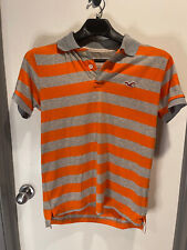 Camisa polo masculina Hollister tamanho M (cinza e laranja) comprar usado  Enviando para Brazil