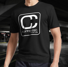 Camiseta americana con logotipo activo de Compost Records talla divertida moda segunda mano  Embacar hacia Argentina