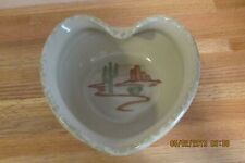 Heavy pottery heart for sale  Shipping to Ireland