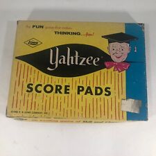 Yahtzee score pads for sale  Bourbon