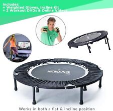 MaXimus HIIT Bounce PRO Exercise Trampoline For Adults with Handle Bar Foldable for sale  Shipping to South Africa