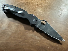 Spyderco para military for sale  Tucson