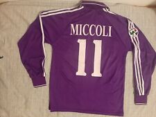 maglia calcio indossata Miccoli Fiorentina match worn usato  Rimini