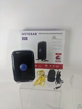 Used, Netgear WNDR3400 N600 Wireless Wi-Fi Dual Band Router w/Adapter + Cable for sale  Shipping to South Africa