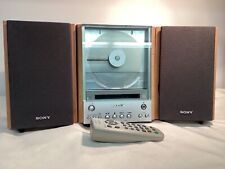 Sony CMT-EX1 Vertical Loading CD FM/AM Mini Component System w/ Remote, used for sale  Shipping to South Africa