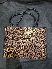 Bolsa tote Neiman Marcus animal print leopardo/chita. marrom/preto  comprar usado  Enviando para Brazil