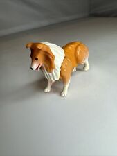Vtg  MCM Lassie Dog Toy Figure 1976 Gabriel Toys Jointed Posable made Hong Kong, used for sale  Shipping to South Africa