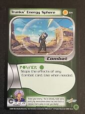 Trunks Energy Sphere No Lámina Raro 84 LIMITADO DBZ TCG Dragon Ball Z Puntuación CCG segunda mano  Embacar hacia Argentina