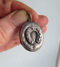antique silver locket for sale  UK