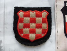 Oryginalny" Handschar" znak noszony przez mundur abtrent, używany na sprzedaż  PL