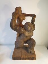 Hand carved wooden for sale  ALDERSHOT