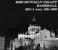 2023 bowman draft d'occasion  Expédié en Belgium