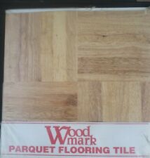 Wood Mark ONE BOX ,,,10 sq ft 12 x 12 Parquet hardwood flooring. for sale  Shipping to South Africa