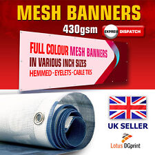 Mesh pvc banner for sale  HUDDERSFIELD