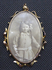 antique 9ct gold lockets for sale  DORCHESTER