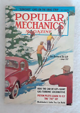 De colección Popular Mechanics Magazine Car Drives A Ski Elevador Coche Correa Febrero 1959 segunda mano  Embacar hacia Argentina