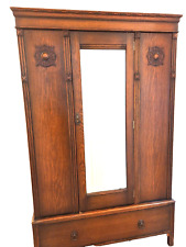 Antique oak armoire for sale  Highland