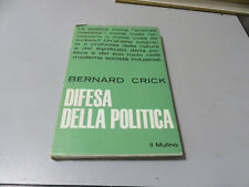 Bernard crick difesa usato  Italia