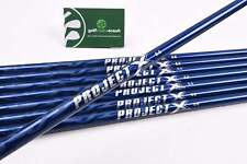 Eixos de ferro Project X azul grafite / flex regular / conjunto de ponta 8 / 0,355" comprar usado  Enviando para Brazil