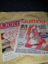 Quilting magazines for sale  NEWCASTLE EMLYN