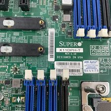 Placa-mãe Supermicro X11DPH-T Intel C622 E-ATX Dual LGA-3647 placa de sistema comprar usado  Enviando para Brazil