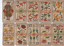 Ancien tarot fleurs d'occasion  Dijon