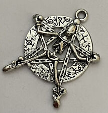 Skeleton pentagram necklace for sale  Shipping to Ireland