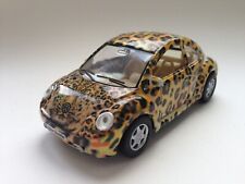 Kinsmart ok. Bburago rozm.- Volkswagen VW New Beetle - Leopartmotive - 1:32 na sprzedaż  Wysyłka do Poland