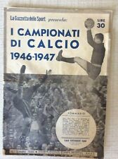Campionati calcio 1946 usato  Santa Margherita Ligure