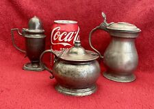Antique pewter selection for sale  UK