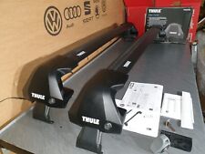 GENUINE THULE ROOF BARS WINGBAR EDGE BLACK MINI F55 5DOOR HATCHBACK RACK 2014-23 for sale  Shipping to South Africa