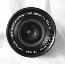 Minolta Celtic 35mm f/ 1:2.8 lens, MC,  sn 1018296 for sale  Shipping to South Africa
