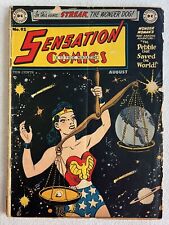 Sensation comics aug. for sale  New Haven