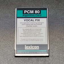 Lexicon pcm80 vocal for sale  REDDITCH