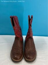 men cowboy boots ostrich leather for sale  Dallas