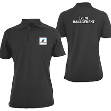Usado, Camisa polo clássica unissex logotipo texto impressão personalizada roupa de trabalho comprar usado  Enviando para Brazil