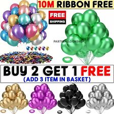 Chrome balloons metallic for sale  UK