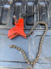 Ridgid 550 reciprocating saw pipe chain clamp 812-700-005 tiger saw threading for sale  Shipping to South Africa