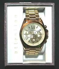 Relógio de pulso feminino Attention redondo metal numeral romano display - Escolha seu estilo comprar usado  Enviando para Brazil