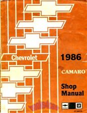 Shop manual camaro for sale  Seattle