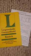 Grammatik tafel russisch gebraucht kaufen  Winterbach