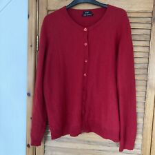 Pure cashmere red for sale  BASINGSTOKE