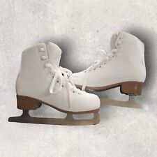 Usado, Figura de adulto con cordones de patines de hielo Feetcity con protectores de patín patines de hockey sobre hielo 37 segunda mano  Embacar hacia Argentina