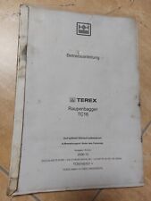 Terex tc16 raupenbagger gebraucht kaufen  Oschersleben (Bode)