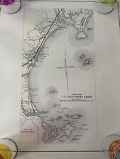 Vintage map old for sale  Newtonville