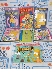 Simpsons comics graphic for sale  WITNEY