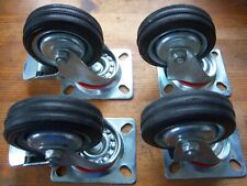 Castor wheels rubber for sale  CHORLEY