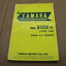 Parts list yamaha d'occasion  Neuilly-en-Thelle