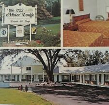 Cartão postal antigo Lancaster PA Roadside Motel THE 1722 MOTOR LODGE Route 340 comprar usado  Enviando para Brazil